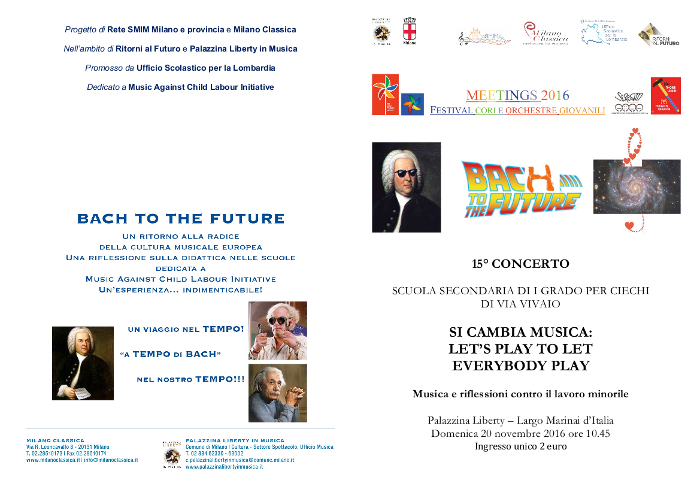 Bach to the future concerto 20 novembre