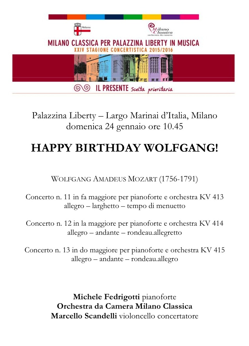 Happy birthday Wolfgang